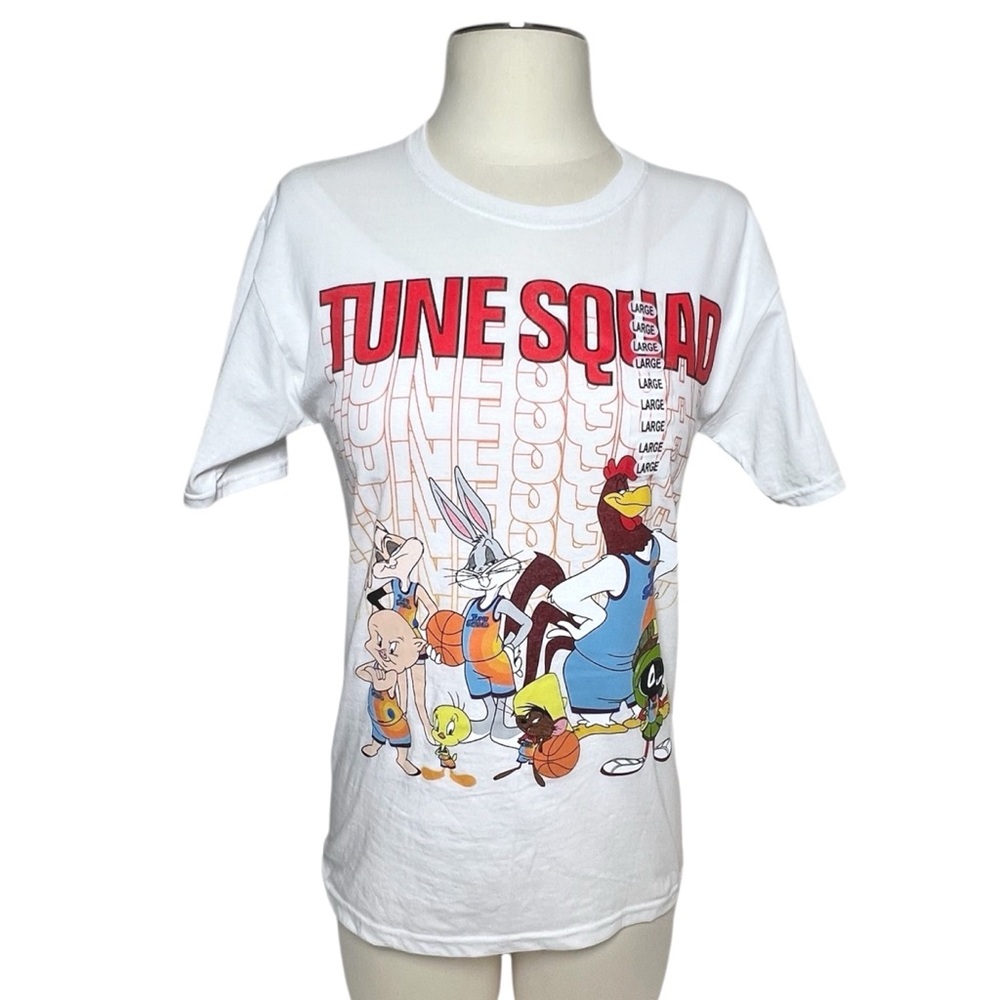 Mad Engine Space Jam A New Legacy Tune Squad cartoon graphic t-shirt NWT